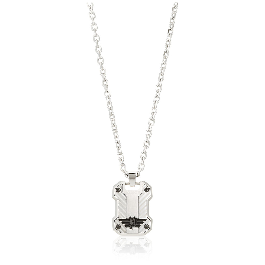 [ตำรวจ] BRUCKNER สร้อยคอสเตนเลส 26324PSS01 พร้อมกล่องและถุงกระดาษ