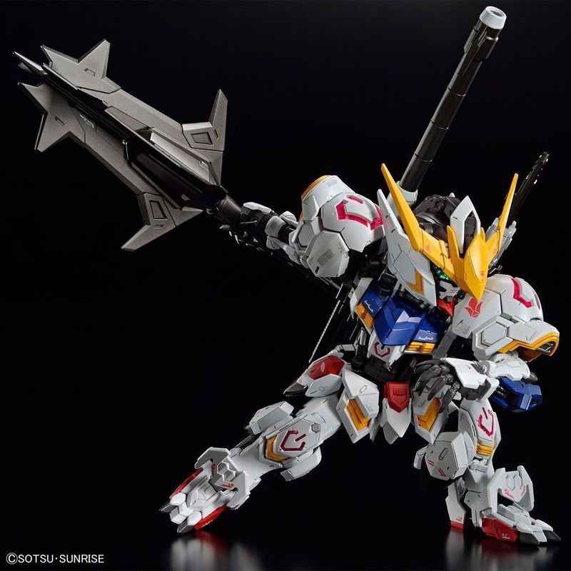 【พร้อมส่ง】mg barbatos lupus mg barbatos gundam barbatos MG 1/100 ASW-G-08 BB Warrior Model Kit เจเนอ