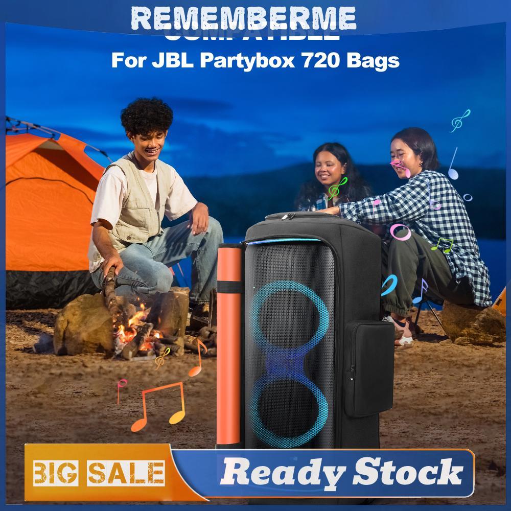 สําหรับ Partybox 720 Party Speaker Dust Cover w/Mic Pocket Speaker Storage Bag