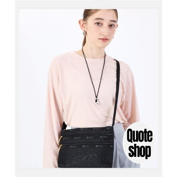 กระเป๋าสะพายไหล่ "Japan Exclusive" QUINN BAG Puffy Blossoms Women's[direct from japan]