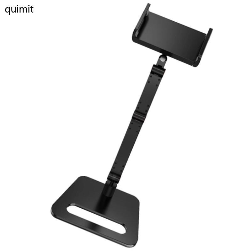 QUIM แบบพกพา Monitor Holder ขาตั้งแท็บเล็ตปรับแบบพกพา Monitor Desktop Clamp