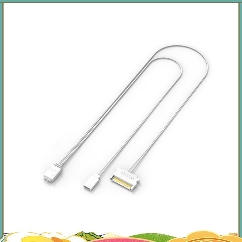 To ARGB Lighting Power Adapter Cable คอมพิวเตอร์ ARGB Controller to ARGB Reset Power Cable PC Manual
