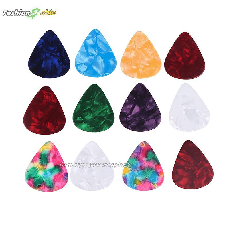 แฟชั่น.shop03 48 ชิ้น/เซ็ตอุปกรณ์เสริมกีต้าร์โปร่งชุด Capo Strings Picks Winder Bridge Pins อาน All-