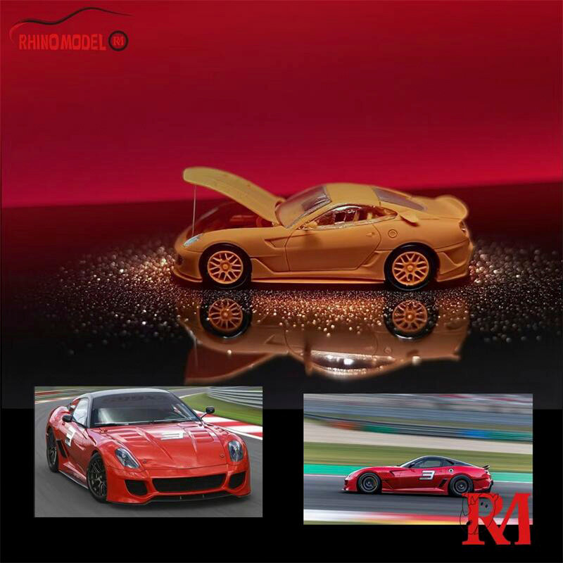 Rhino Model RM 1:64 599XX Red Limited999 รถโมเดลDiecast