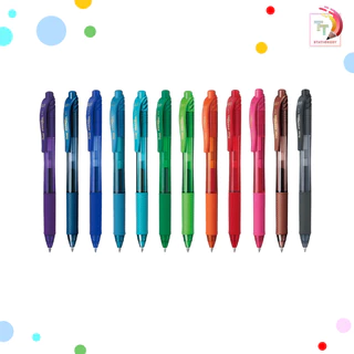 !! ราคาพิเศษ !! Pentel (เพนเทล) ปากกา Energel-X รุ่น BLN105 & BL107 ขนาดหัว 0.5 / 0.7 มม. หมึกตามสีด้าม (1 ด้าม)