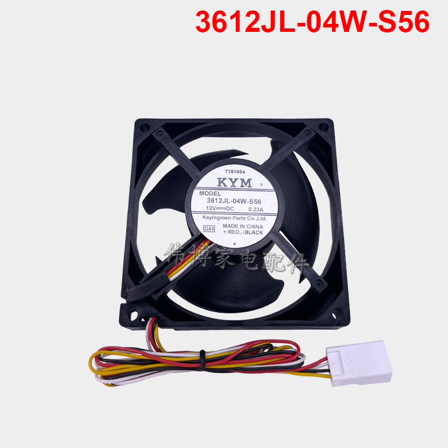 เหมาะสําหรับ Mitsubishi ตู้เย็นตู้แช่แข็งในตู้เย็น Air Cooling Frostless พัดลมพัดลม 3612JL-04W-S56 D