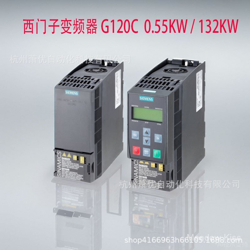 อินเทอร์เฟซ Siemens G120C อินเวอร์เตอร์ 11KW PN พร้อมตัวกรอง 6SL320-1KE22-6AF1 คลังสินค้าพร้อมไต้หวั