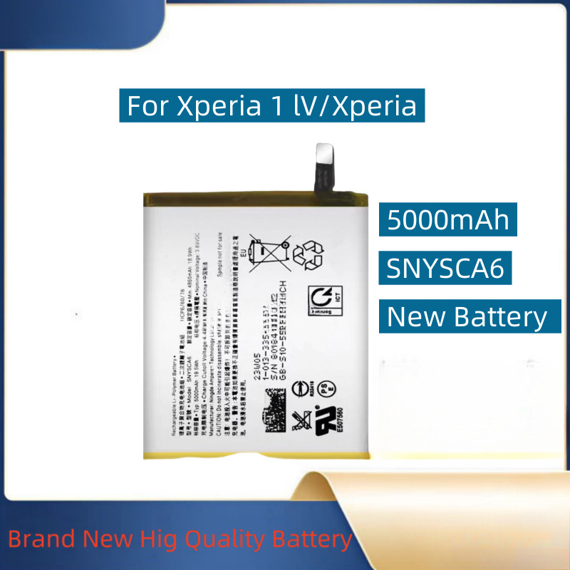 SNYSCA6 5000mAh For Xperia 1 Ⅳ/Xperia 5V/Xperia 1V Battery