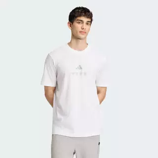 adidas ไลฟ์สไตล์ เสื้อยืดพิมพ์ลาย CLIMACOOL CITY TECH ILLUSTRATION ผู้ชาย สีขาว JZ7515
