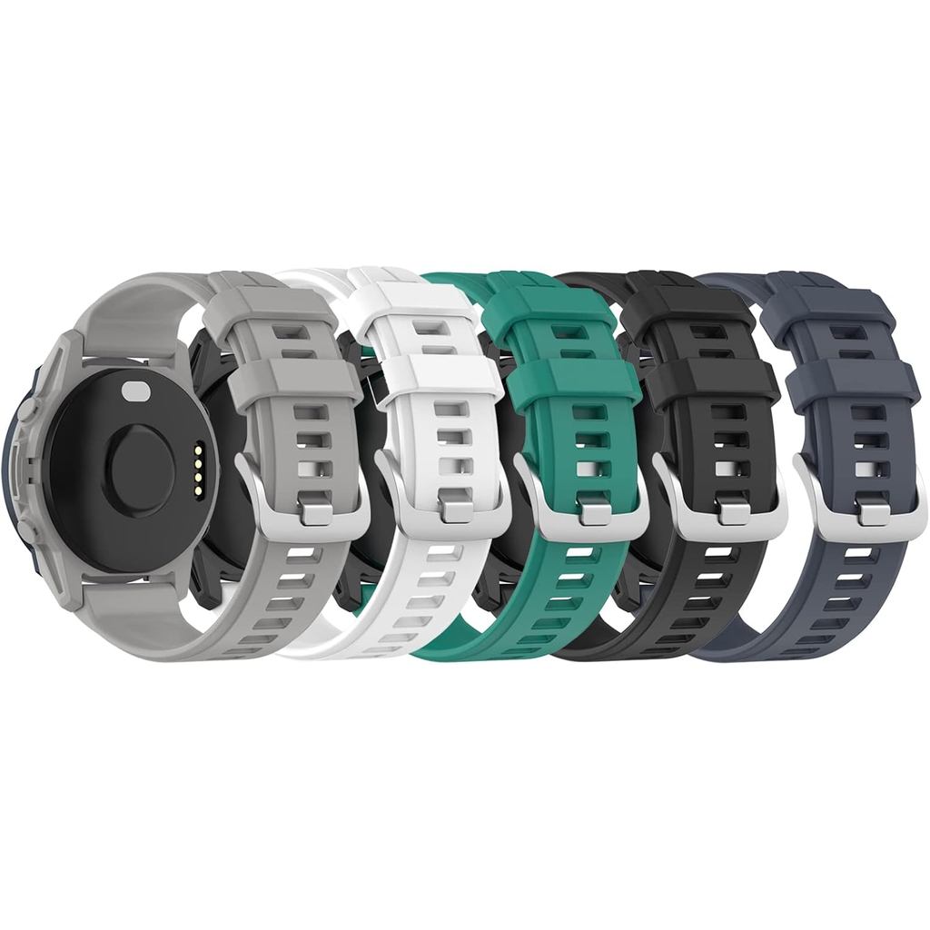 เปลี่ยนวงใช้งานร่วมกับ Garmin forerunner 955/Forerunner 955 Solar Watch Band สายรัดข้อมือซิลิโคนเปลี
