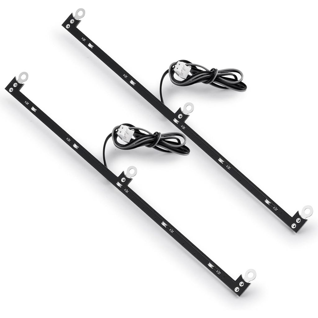 QUE-T RC ไฟด้านข้าง LED โคมไฟสําหรับ 1/14 Tamiya รถแทรกเตอร์รถบรรทุก FH16 XL 750 56375