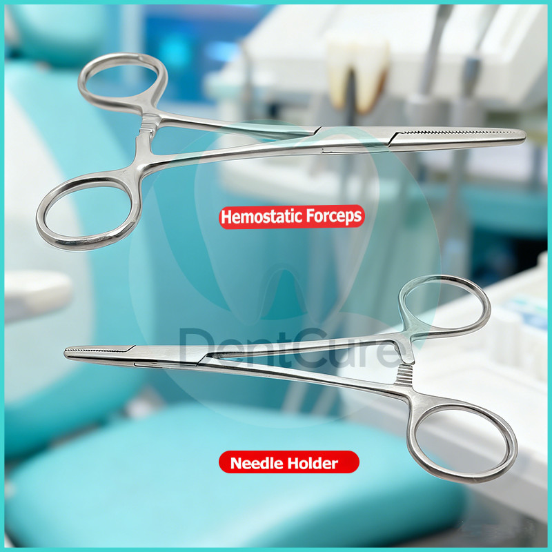 Autoclavable Dentistry Instrument Dental Needle Holder Pliers Forceps Hemostatic Clamp Forceps Pean 