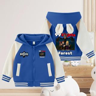 เสื้อกันหนาวเด็กมีฮู้ดลายสุดฮิต99Nights In The Forest2026 แบ…