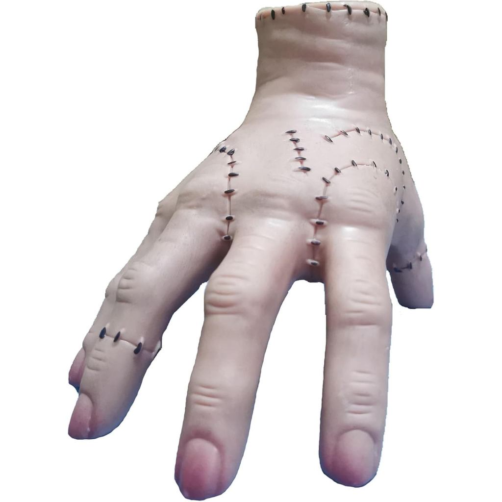สําหรับวันพุธ Addams Family Thing Hand Props น่ากลัวสําหรับคอสเพลย์ฮาโลวีน, ครอบครัวรวบรวม, ปาร์ตี้,