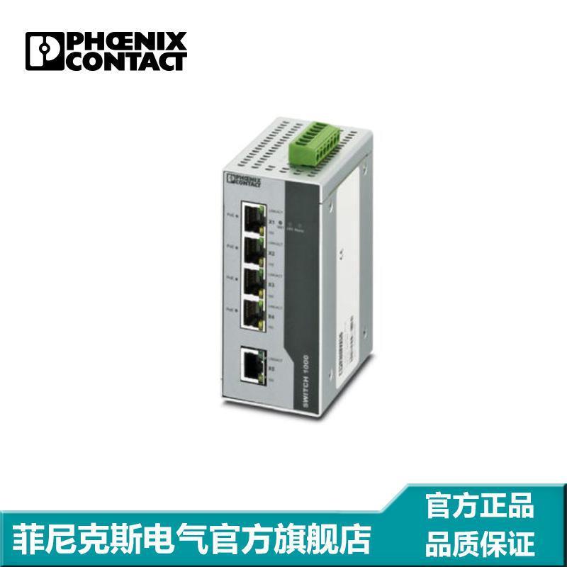 Phoenix PoE+Ethernet SWITCH FL SWITCH 1001T-4POE- 2891064