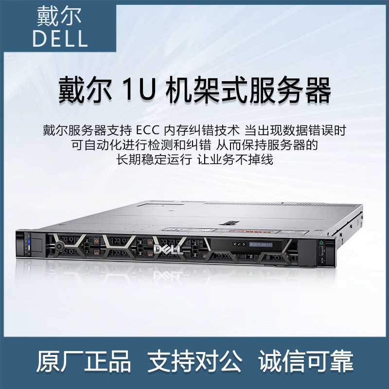 DELL (DELL) R450 1U Rack Type Server Host Network Memory File Sharing