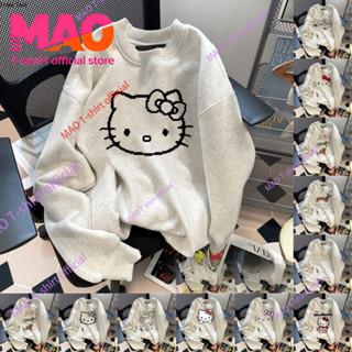 COD✅ (จัดส่งในกรุงเทพฯ) MAO Shop สเวตเตอร์ฮู้ดผู้หญิงคอตวาดก…