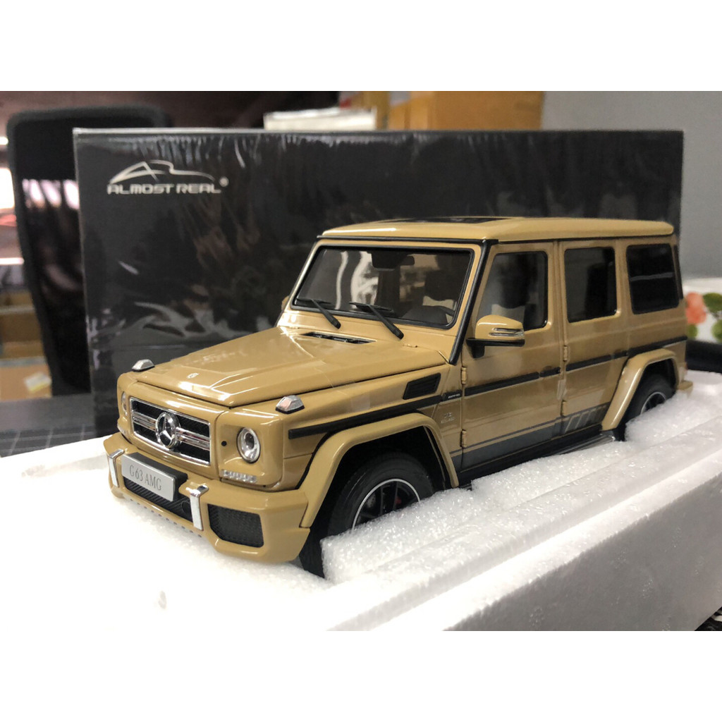 AR 1: 18 Mercedes AMG G63 (W463) Desert Yellow เกือบจริง Style Number:820605 ชื่อ: Mercedes-AMG G 63