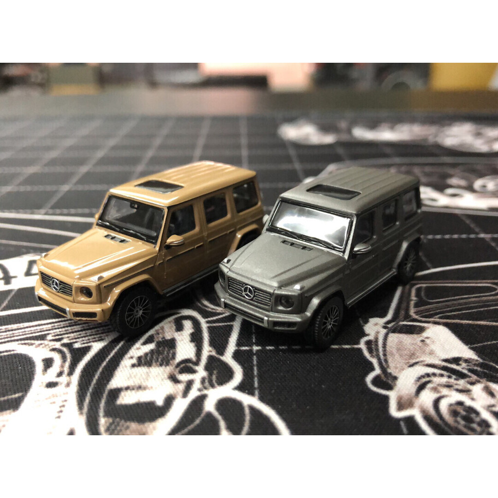 .Sasoni No.87 宝宝 G-Klass G500 2018 Minichamps 1:87 Mercedes-Benz G-Klasse G500 2018 土黄/870037404 磨灰色