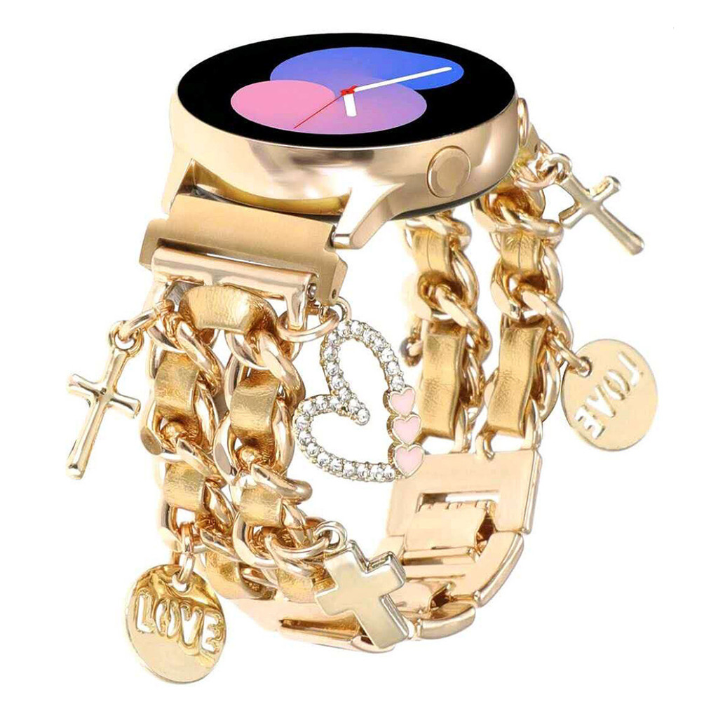 โซ่หนังจี้สําหรับ Huawei Watch GT 6 Pro สาย Huawei Watch GT 6 สาย Huawei Watch GT 5 สาย Huawei Watch