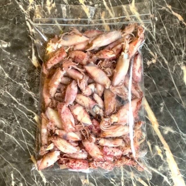 หมึกกะตอยไข่ สดใหม่ทุกวัน ราคาถูก มี 2 ขนาดให้เลือก