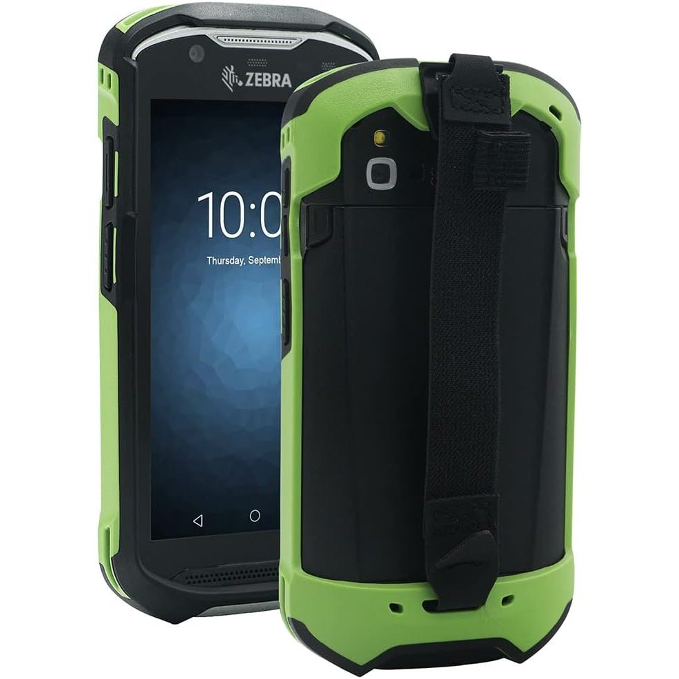 IYOUBOL Protective Cover Bumper Case Rugged Boot with Hand Strap for Zebra TC51 TC510K TC52 TC56 TC5