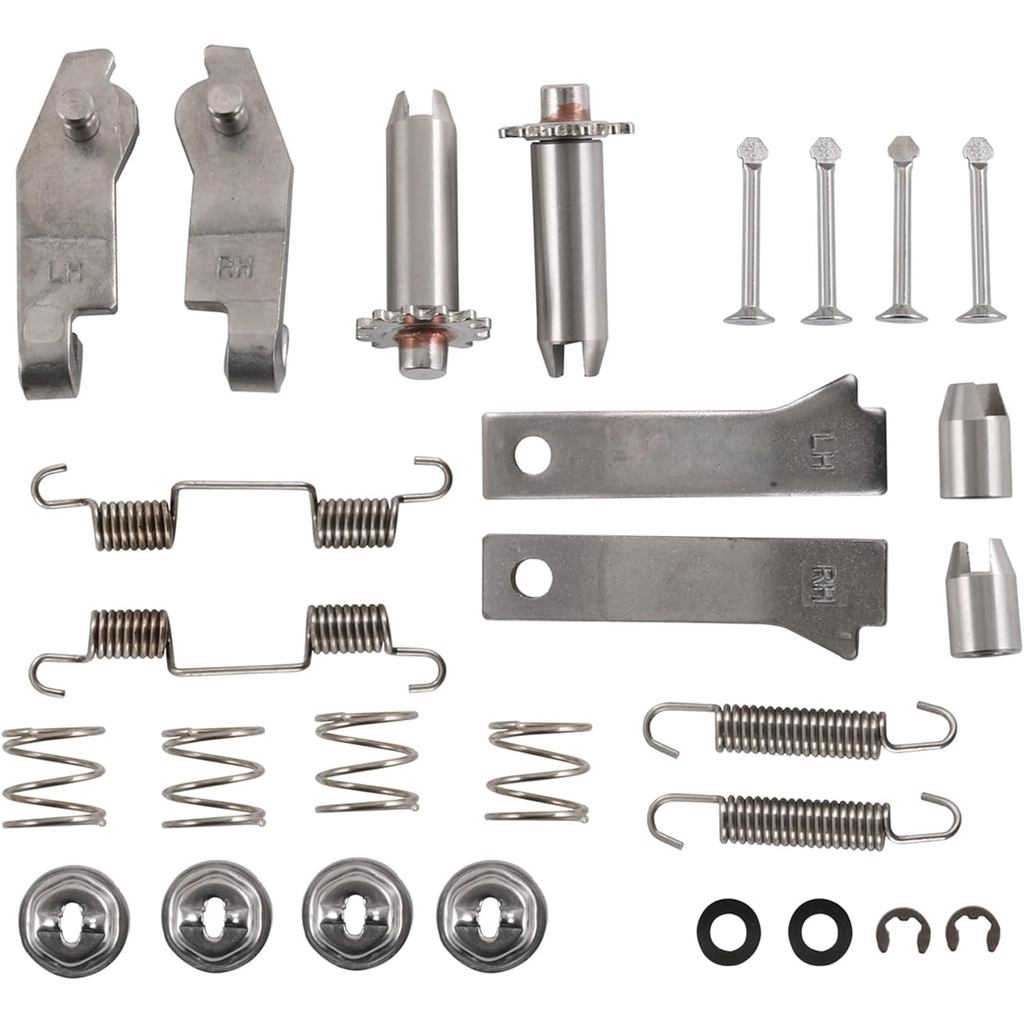 Parking Brake Hardware Kit Stainless Steel Compatible with 1965-1982 Chevy Corvette C2 C3 LH & RH