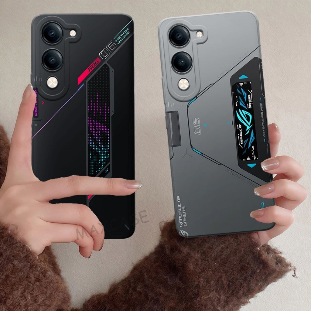 M0P Softcase Hp Vivo Y04S - เคส Vivo Y29S 2025 R0G Motif - เคส Hp Cool - เคส Hp - กล้องซิลิโคน Hp Pr