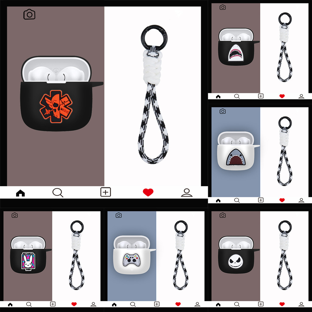 BS16H2 Baseus BS2 LITE case Dustproof Washable Portable Silicone Protective Case for Baseus BS2 LITE