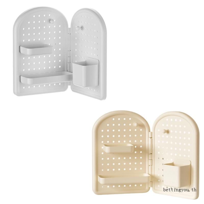 ʚɞ * มุมติดตั้งโต๊ะผู้จัดงานชั้นวาง Pegboard แบบยืดหยุ่นสําหรับพื้นที่ทํางานที่มีประสิทธิภาพ