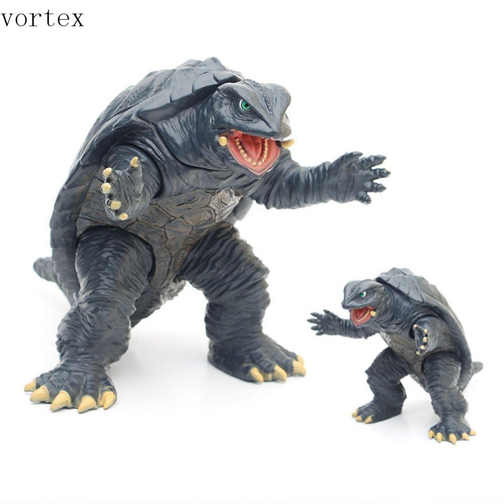 VORTEXG Battle Turtle ของเล่น,ตัวเลขของเล่น Movable Gamera Action Figure,ตกแต่ง PVC อะนิเมะ 14 ซม.Ga