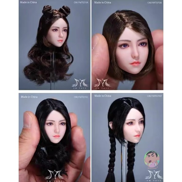 YMTOYS 1/6 YMT070 Cang Female head sculpt