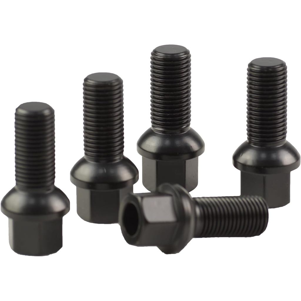 บาปมิค 8D0601139D ล้อ Lug Bolt สําหรับ Volkswagen Golf Jetta Passat Beetle Audi A4 A6 WHT002437 M14 