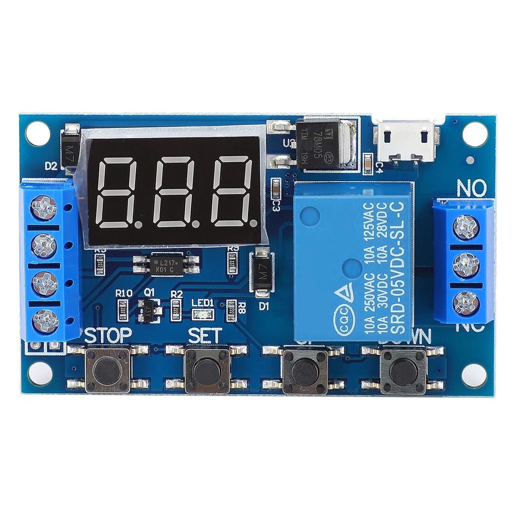 โมดูลรีเลย์ DELAY Power Off Disconnect Delay Cycle Timing Circuit Switch JZ-801