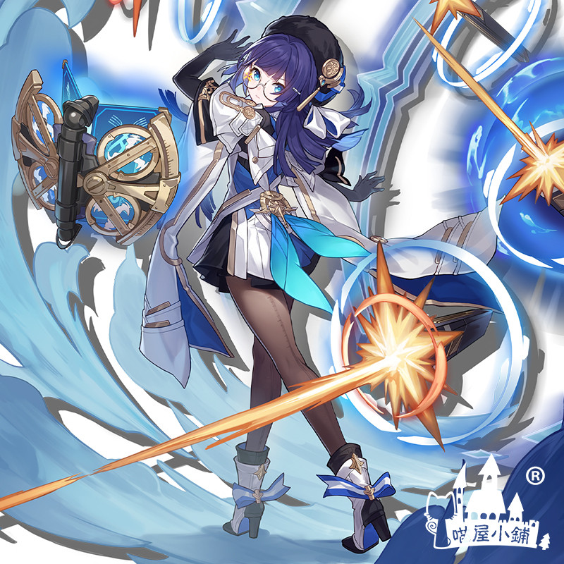 Meow House Shop ขายเสื้อผ้าคอสเพลย์ คาแรคเตอร์ Shiluva Silver Wolf Pera สำหรับคอสเพลย์เกมและอนิเมะขอ