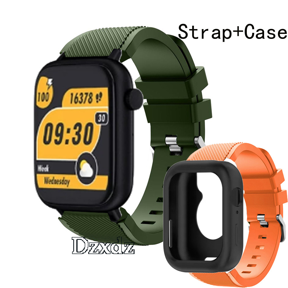 AXON Moni Health V.3 สายนาฬิกากรณีหน้าจอเกราะป้องกันสําหรับ AXON Moni Health V.3 Smartwatch Strap Ba