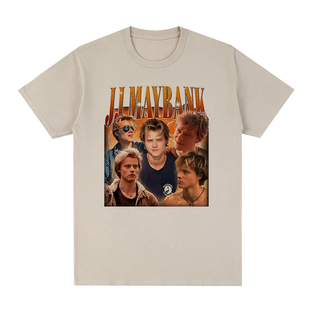 เสื้อยืดผู้ชาย JJ Maybank T เสื้อแฟชั่นผู้ชาย Harajuku Aesthetic Graphic