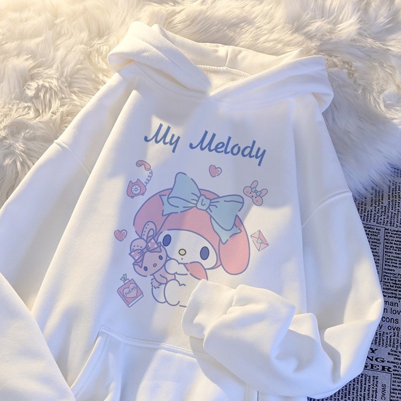 【ส่งจากไทย】 เสื้อเเขนยาวใส่กันหนาวมีฮู้ดผู้หญิง งานสวยๆเข้าใหม่ เสื้อกันหนาวมีฮู้ดแขนยาว หลวมและเอนกประสงค์