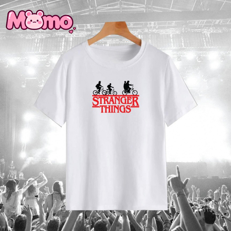 เสื้อยืดลาย Stranger Things Hellfire Club สำหรับเด็กและเยาวชน แขนสั้น ใส่ง่าย อเนกประสงค์ - รูปที่ 2