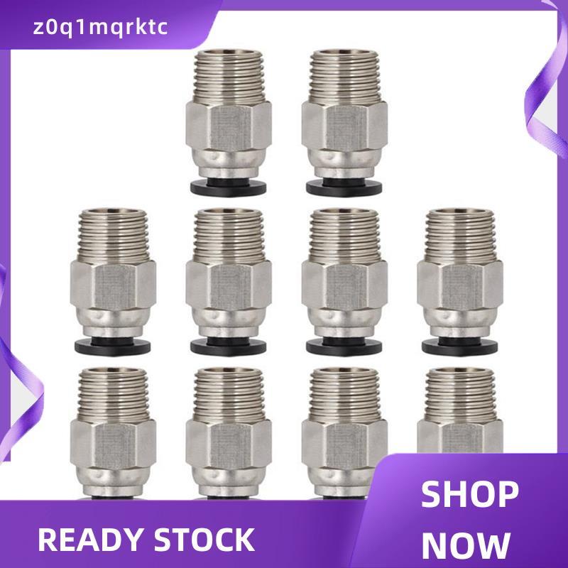 z0q1mqrktc PC4-M10 ชายตรงนิวเมติก PTFE Tube Fitting Connector สําหรับ 3D เครื่องพิมพ์สําหรับ Bowden 
