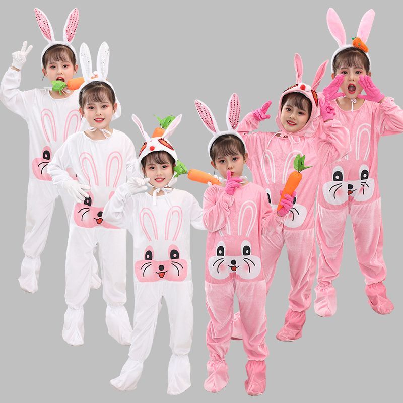 ชุดกระต่ายสำหรับเด็กวัยหัดเดิน สไตล์ใหม่ สีขาว ขนาด 13 พร้อมให้เด็กๆได้แสดงออกอย่างสร้างสรรค์ - รูปที่ 6