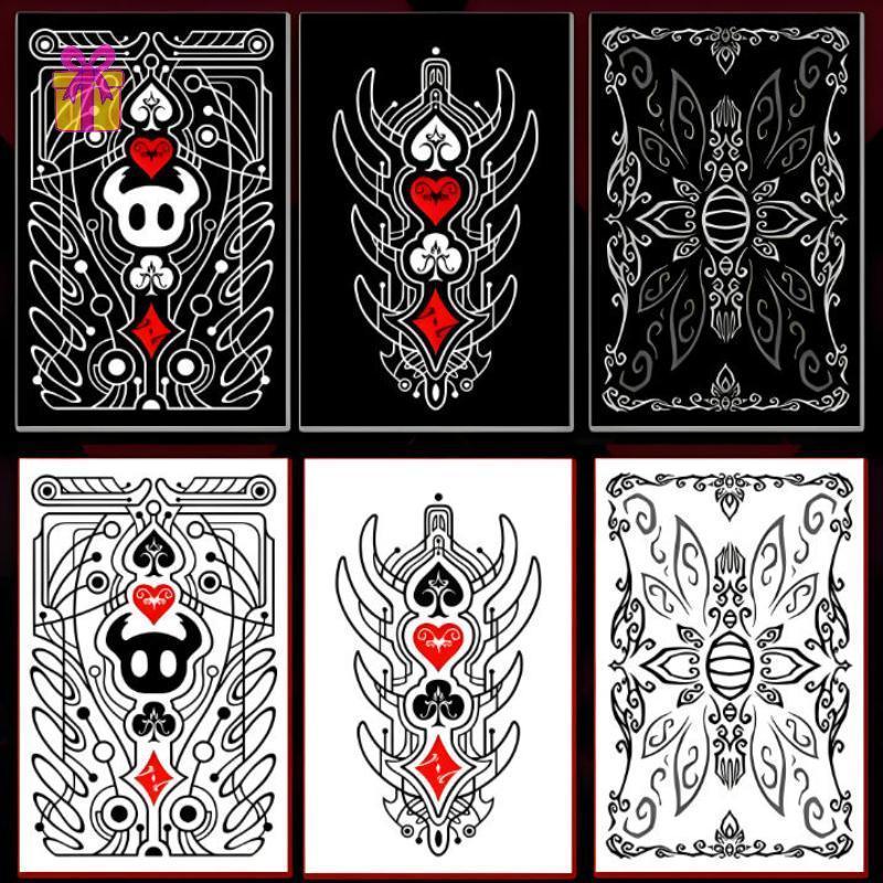 [INTH] Hollow Knight White Playing Card Game Card Group ชุดสะสมสําหรับเกมปาร์ตี้ Cardistry และ Magic