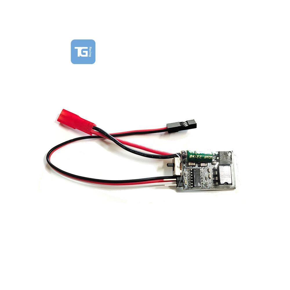 ของเล่นเด็ก รถบังคับวิทยุ TG Racing ยุงรถแปรง ESC 10A Drift 1/24รุ่นรีโมทคอนโทรลรถ RC ยุง ESC 130มอเ