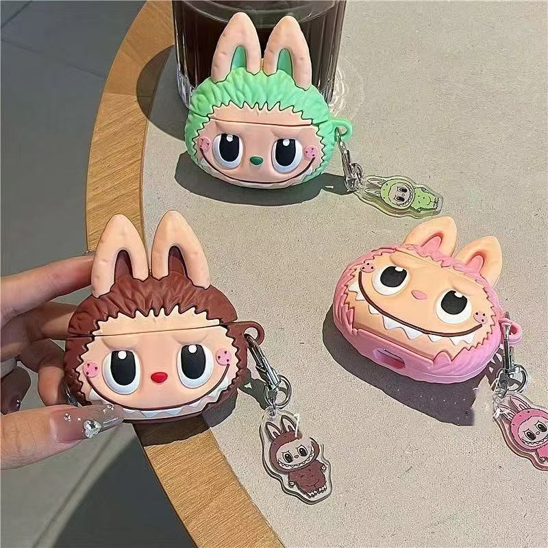 สําหรับ GOOJODOQ J201 J206 J228 J229 เคส Case หูฟังน่ารักตุ๊กตาหมีและจี้