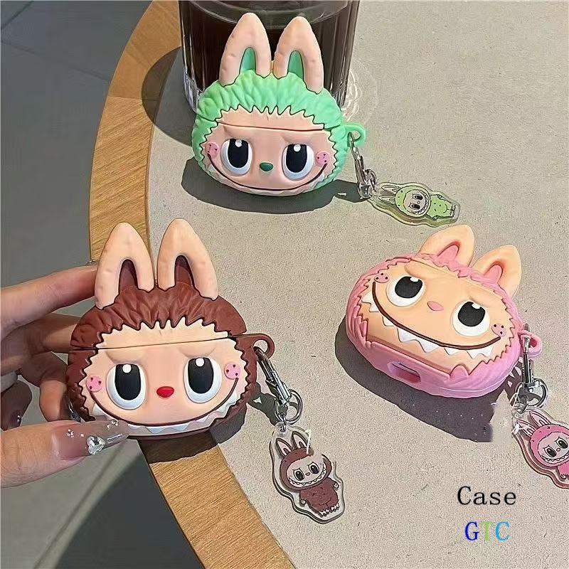 GTC สําหรับ GOOJODOQ J201 J206 J228 J229 หูฟังน่ารักตุ๊กตาหมีและจี้