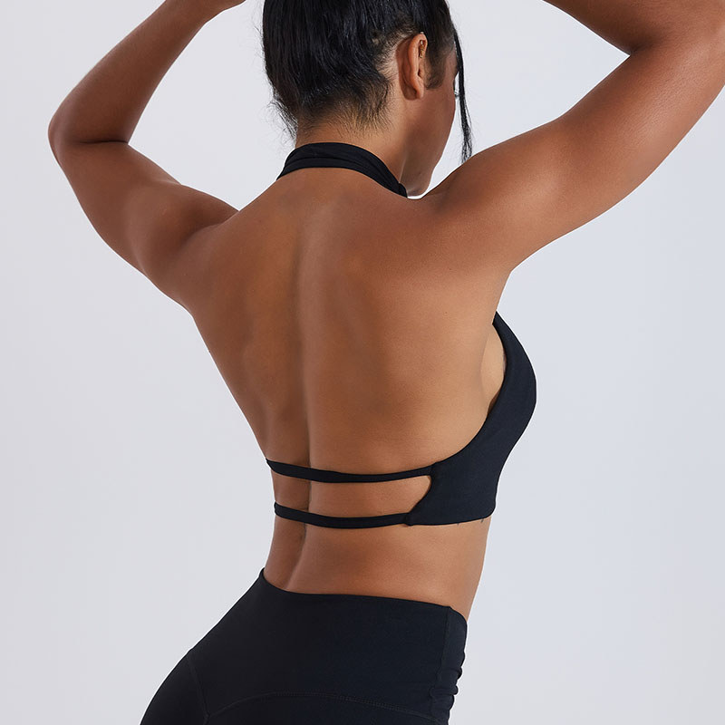 SHAMZU เสื้อกั๊กโยคะเปลือยคอสูง มาพร้อมแผ่นรองหน้าอก ให้คุณสวมใส่ได้อย่างสบายขณะออกกำลังกาย - รูปที่ 6