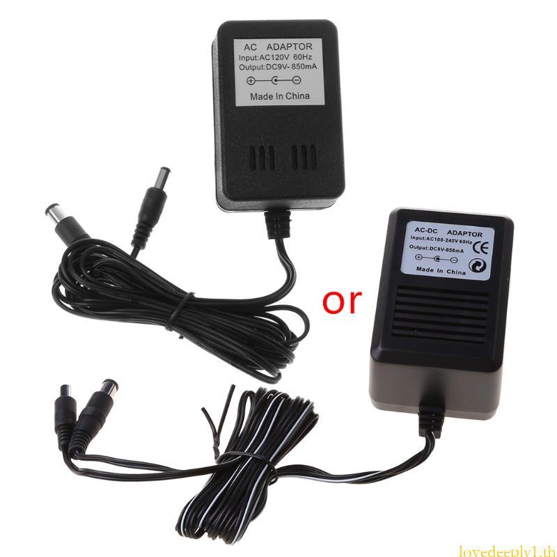 Love 9V AC สําหรับ DC Adapter Power Supply Charger สําหรับ NES Super SNES Genesis 1 US Plug
