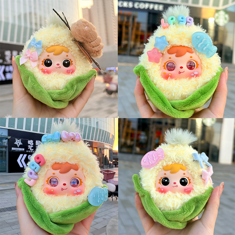 ของแท้ที่ได้รับอนุญาตข้าวโพดหวานสวรรค์ขายร้อนน่ารักตุ๊กตาลึกลับกล่องเหมือนจริงตุ๊กตาจี้ของขวัญ ดีคิวบี25.11.26