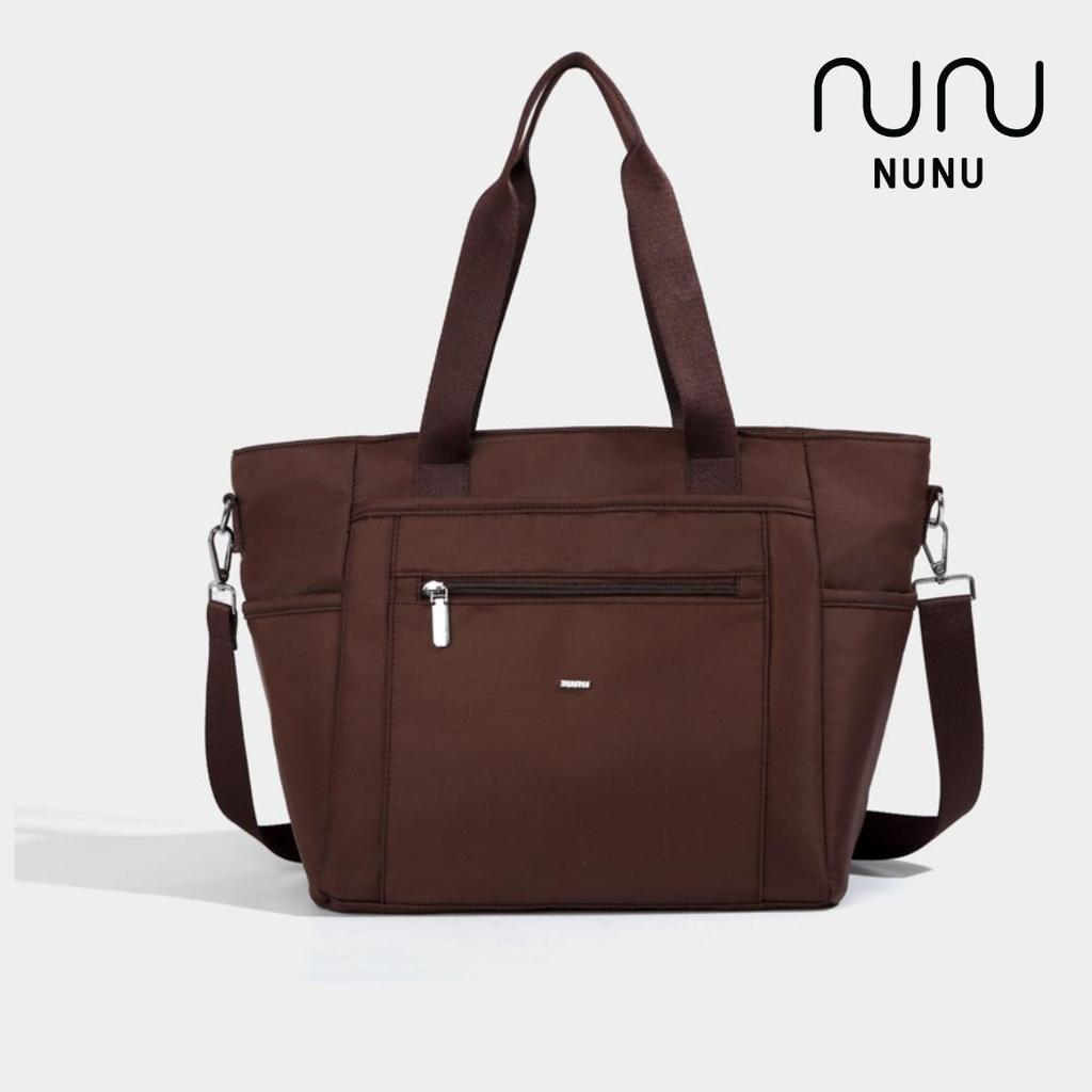 NUNU Amberlyn Bag - Women Fashion Tote Crossbody Travel Bag Nylon Water Resistance Beg Tangan Wanita