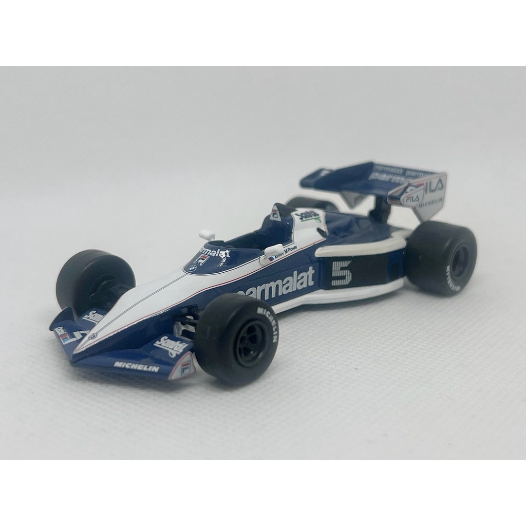 [สต๊อกพร้อม] 1/43 BMW Braham Braham BT52B F1 Formula One Alloy Racing Car Model 1983 Season Nelson P